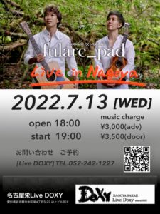 名古屋 Live DOXY fulare_pad LIVE @ Live DOXY